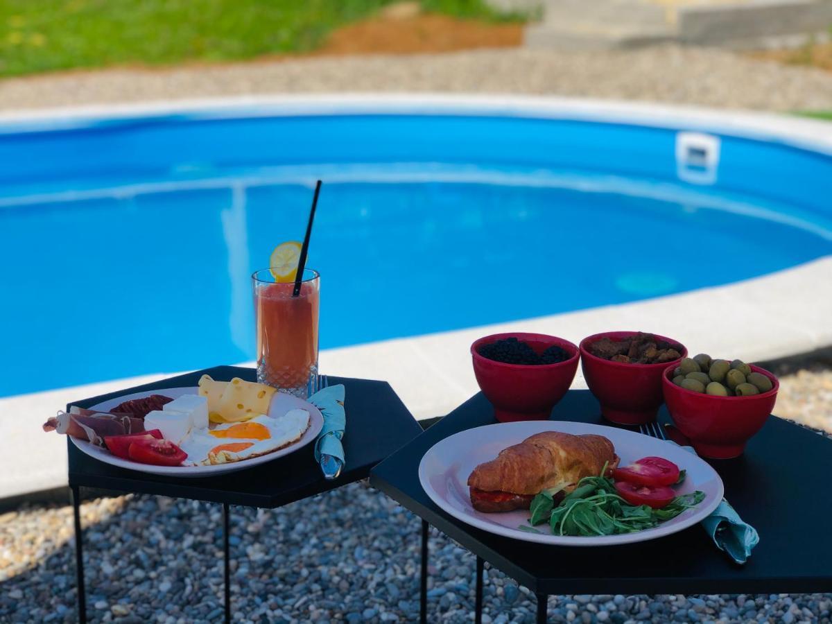 Vila Fruska Pool House Sremska Kamenica Exteriér fotografie