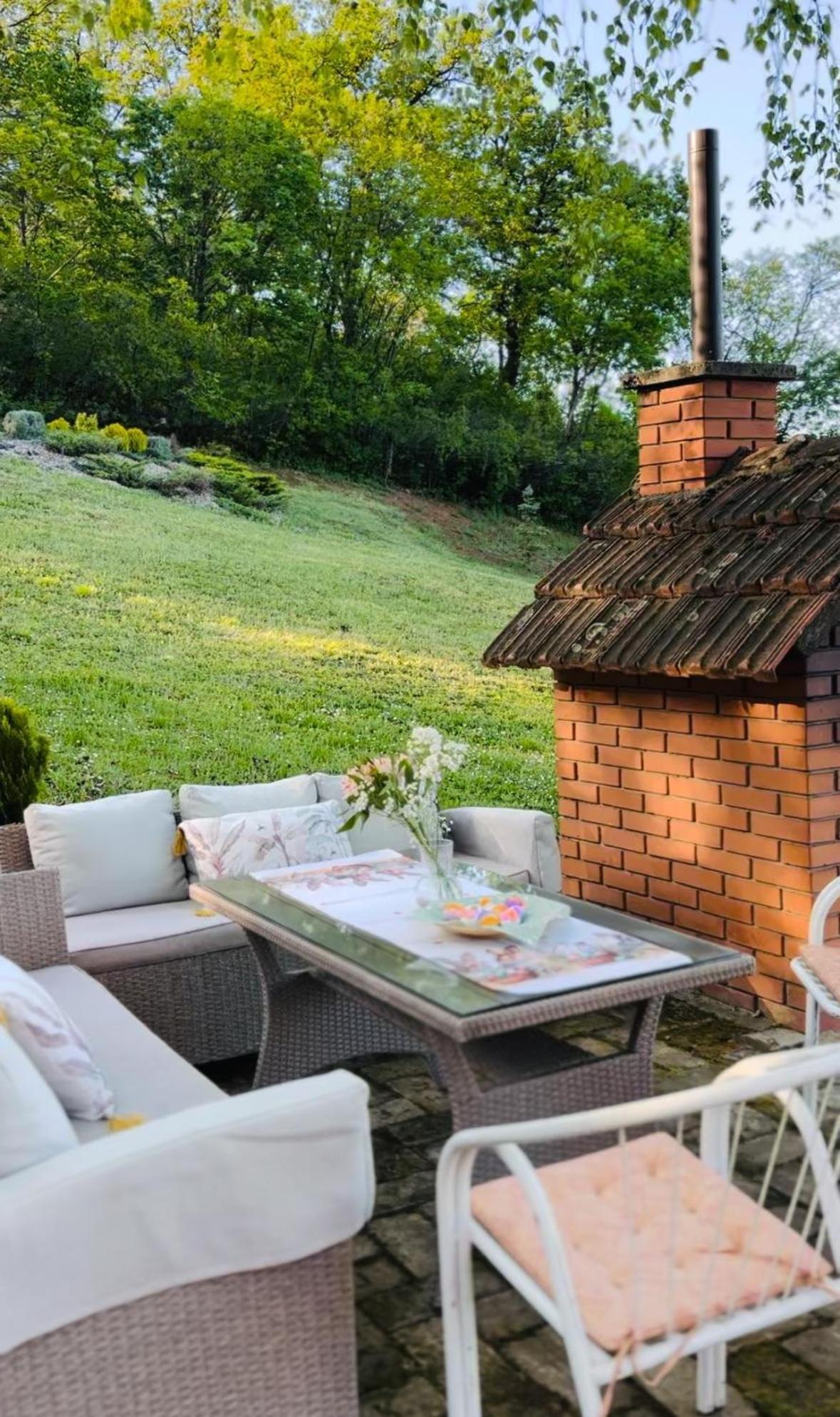 Vila Fruska Pool House Sremska Kamenica Exteriér fotografie